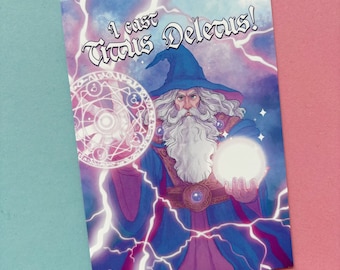 Congratulations On Your Top Surgery Greetings Card Trans Wizard Magic Spell A6 Card