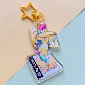 Gwimbly: Reloaded 3" acryl sleutelhanger Smiling Friends Cartoon Charm