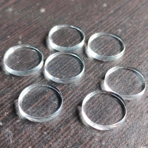 Crystal Quartz Round Coin Shape Both Side Flat Calibrated Gemstone For Earring,Pendant Jewelry Making All Size Available