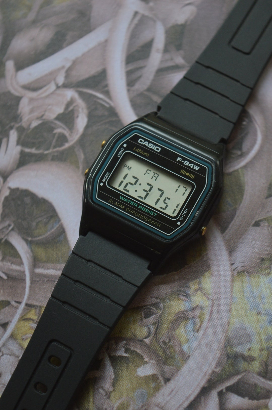 Casio F 84 W Rare Vintage Watch. Seiko Citizen Gift Ideas Etsy