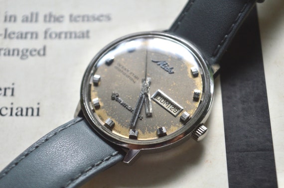 Mido Commander Vintage watch. Seiko Tissot Omega … - image 2