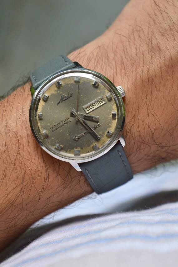 Mido Commander Vintage watch. Seiko Tissot Omega … - image 9