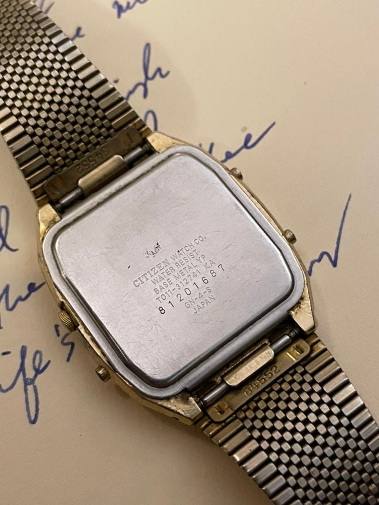 Citizen Ana Digi Watch. Birthday Anniversary Seiko Citizen Omega