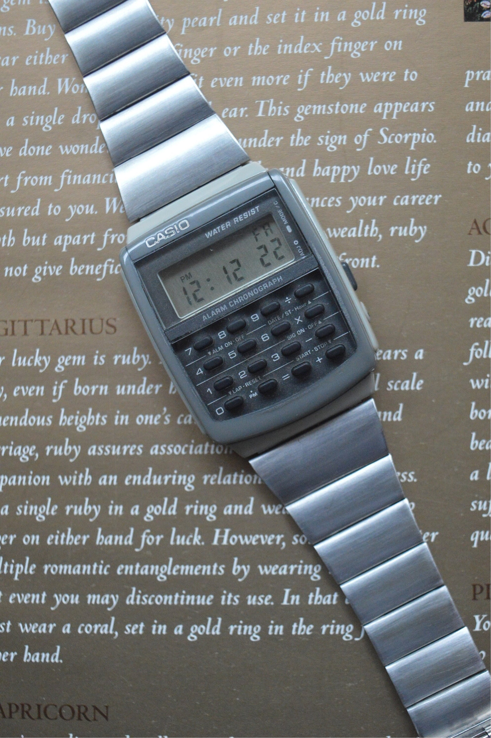 Reloj Casio con Calculadora, Hombre Ca-506C-5A
