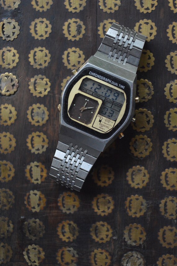 Citizen Ana digi Vintage Watch. Seiko Tissot HMT Casio Omega Rolex Birthday Retro Gift Ideas Him Star Wars Antique Pilot Military Digital Etsy Canada