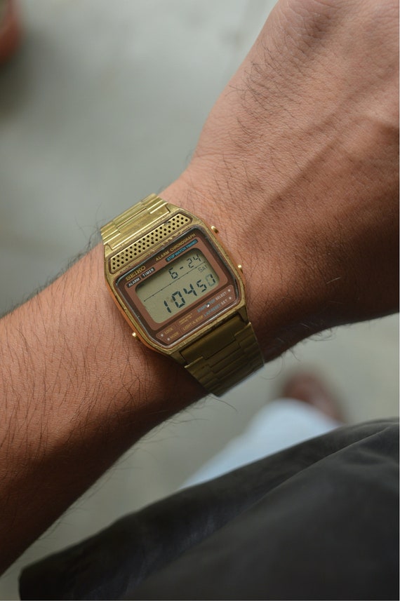 Seiko Vintage Digital Watch. Citizen Casio Timex Tissot Omega Rolex Gift Ideas Anniversary Birthday Etsy UK