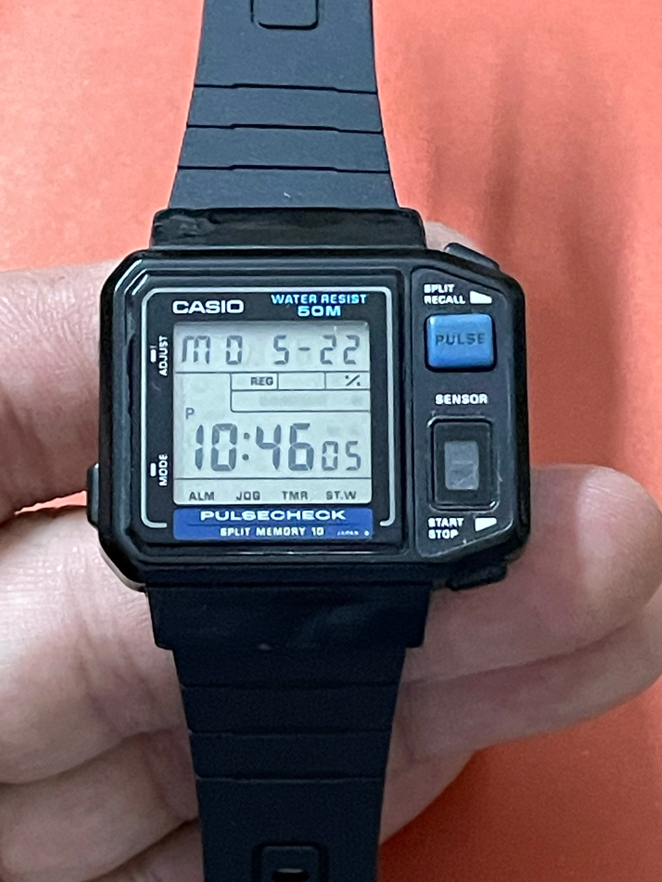 Casio top pulse watch