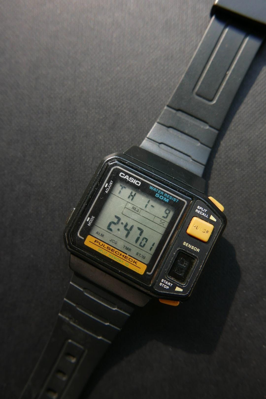 Casio- JP 100 Pulse Check Vintage Digital Watch. Birthday Casio- JP 100 Pulse Check Vintage Digital Watch. Birthday