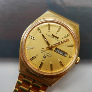 Rare Hmt Kanchan Automatic Watch. Seiko Vintage Tissot Rolex Retro Gift Ideas Him Anniversary Birthday Friends Military History India Casio