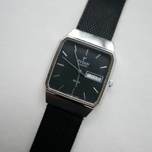 Vintage Titan-horloge. Omega Tudor Militair Timor Cadeau-ideeën Seiko Rolex Patek Philippe Jaeger Piguet IWC Cartier Heuer Penerai