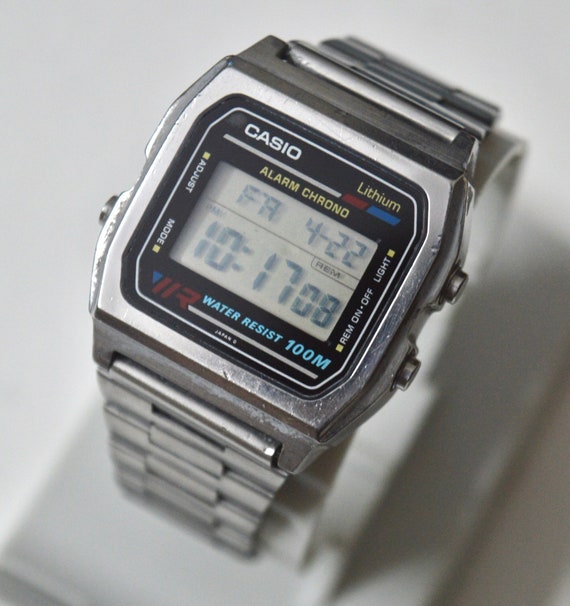 Casio Vintage Diver Watch. Digital Seiko Tissot Timex Swatch - Etsy