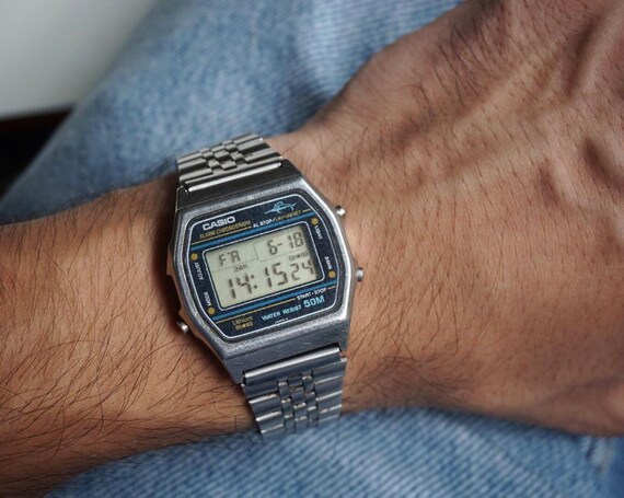 casio marlin digital watch