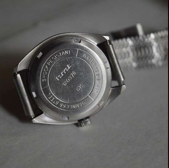 Hmt stainless steel back water resistant clearance