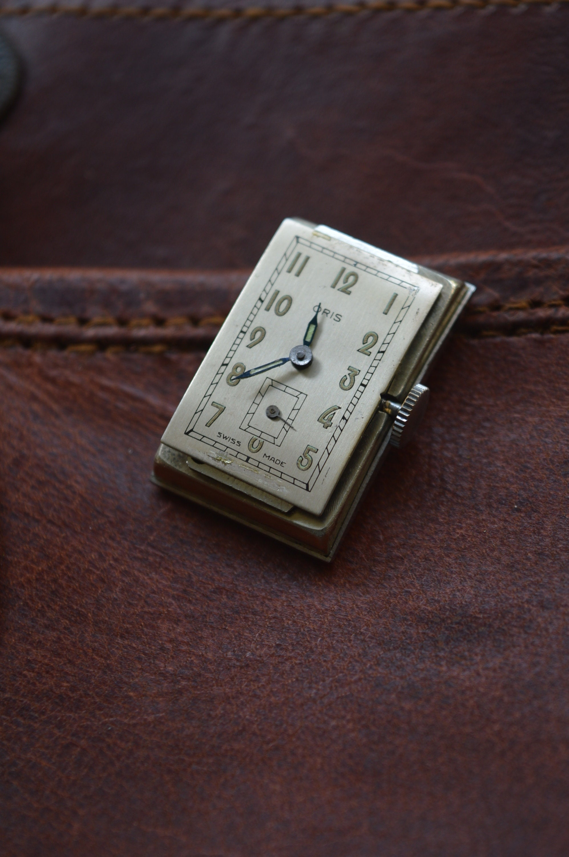 Vintage Oris Tank Winding Watch. Birthday Anniversary Seiko