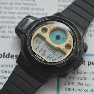 Casio CPW-300 Vintage Prayer Compass Watch. Retro Seiko Citizen Birthday Christmas New Year Gift Ideas Omega Army Military Timex Tissot