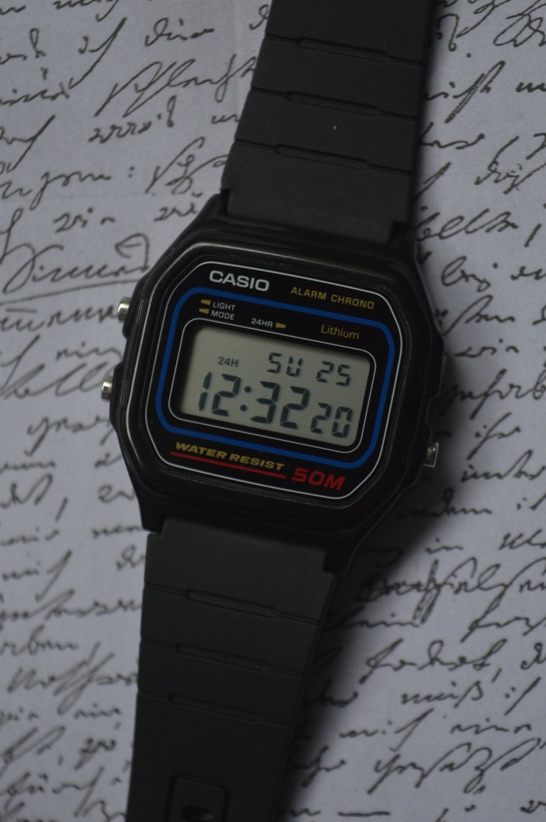 Casio sale w59 history