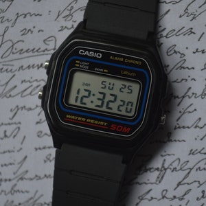 Casio W 59 Watch. Vintage Retro Military Army Pilot Swiss Gift for Him Gift Ideas Omega Trench Seiko Raketa  Citizen Tissot HMT