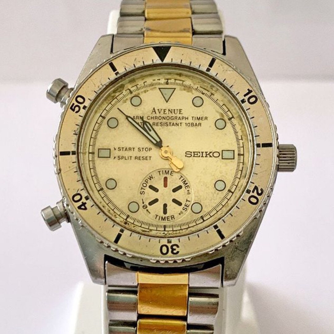 Rare Seiko Avenue Watch. Tissot Vintage Retro Omega Rolex - Etsy Australia
