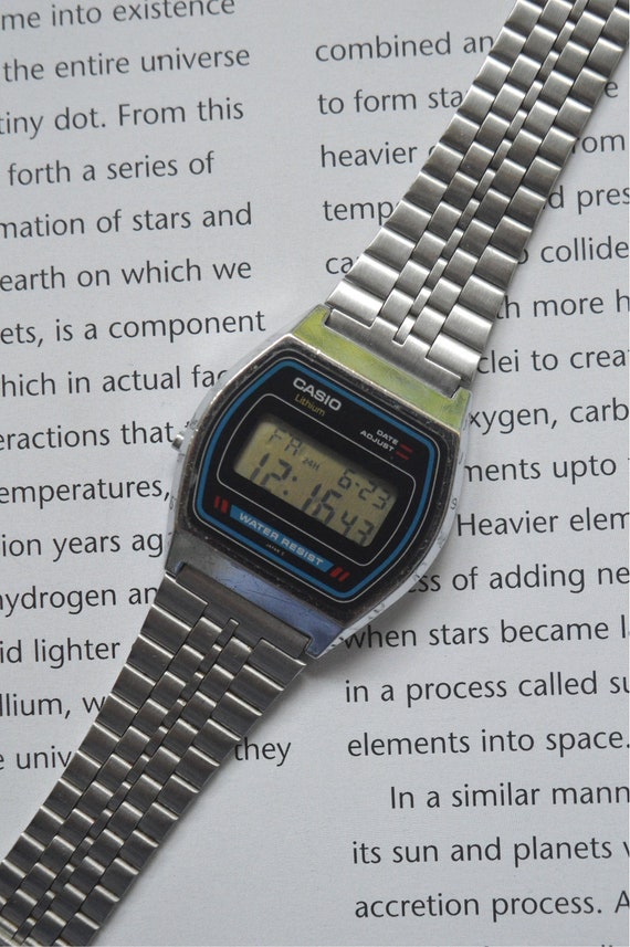 Casio B 613 Vintage Watch. Retro Seiko Casio Omega Tissot India Birthday Anniversary Handmade Military Rolex Tudor Gift Ideas Him Etsy Canada