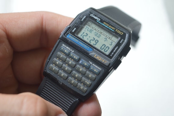 Casio DBC 150 Calculator Watch. Vintage Gift Ideas Seiko - Etsy Australia