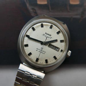 Rare Hmt Rajat Automatic Watch. Seiko Vintage Tissot Rolex Retro Gift Ideas Him Anniversary Birthday Friends Military History India Casio