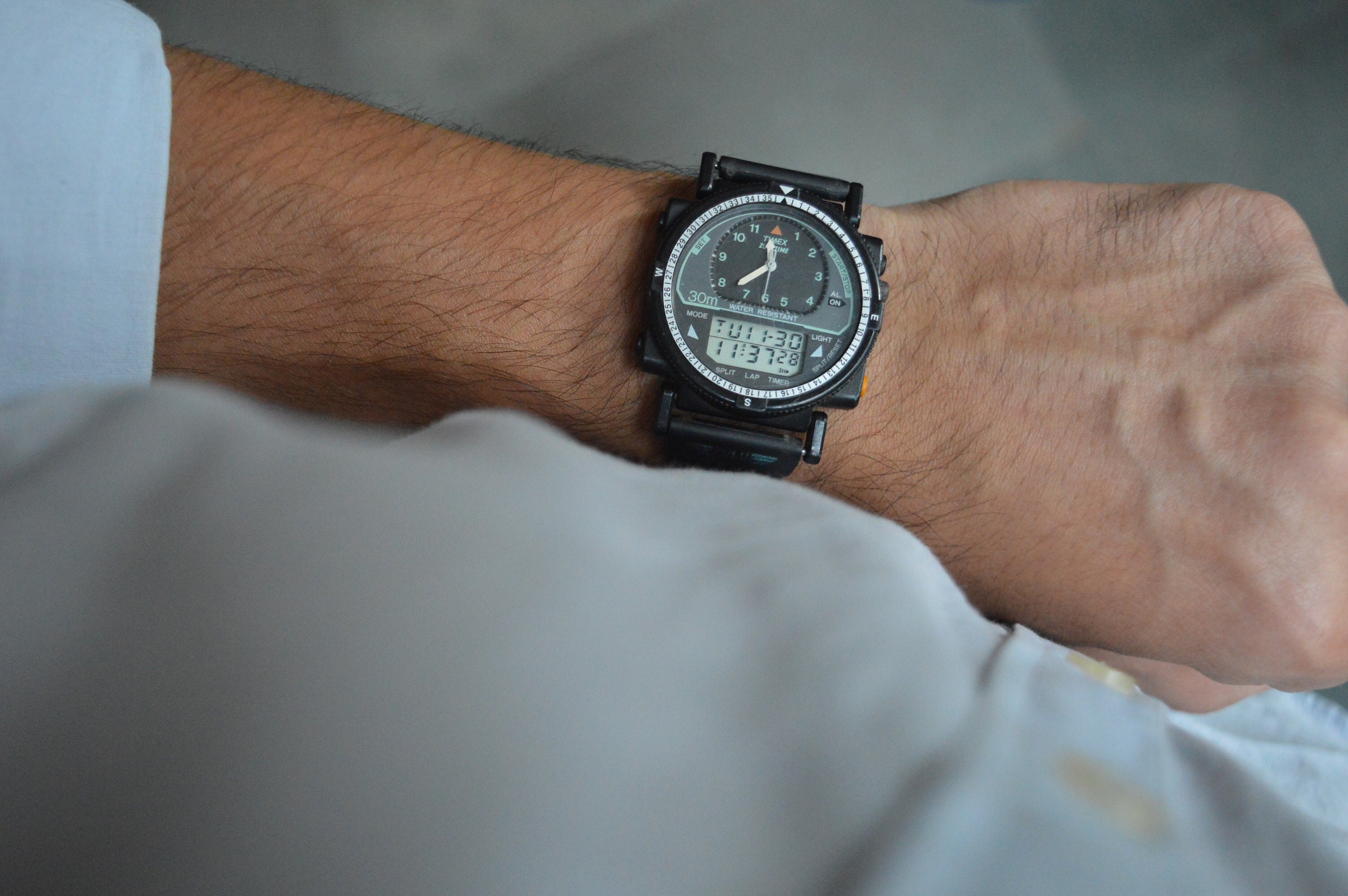 Rare Timex Zulu Time Vintage Watch. Seiko Tissot Omega Rolex Etsy