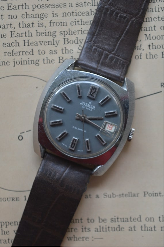 Josmar Vintage Winding Watch. Rare Seiko Tissot  R