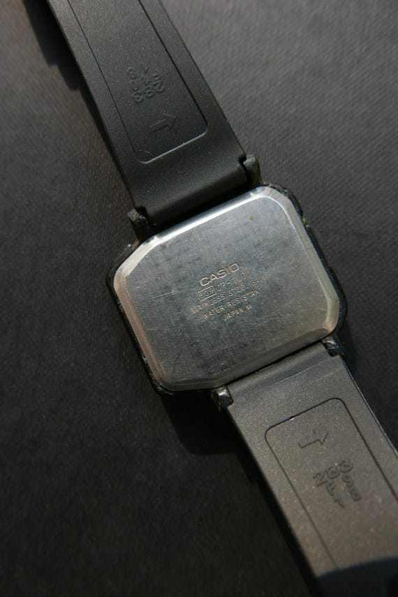 Casio JP-100 Vintage Pulse Watch. Rolex Tudor Heuer Hamilton