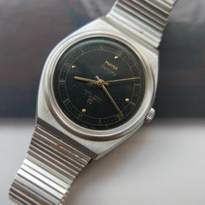 HMT Sanjay Watch. Vintage Seiko Tissot Omega Hamilton Pilot Birthday Anniversary Rolex Black Retro India Citizen Tudor Timex Casio