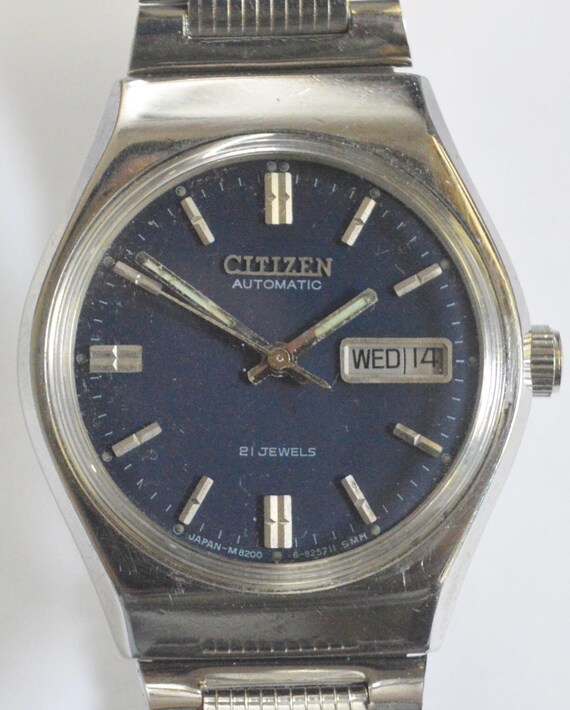 Citizen Automatic Vintage Watch. Seiko Tissot HMT Omega Rolex - Etsy UK