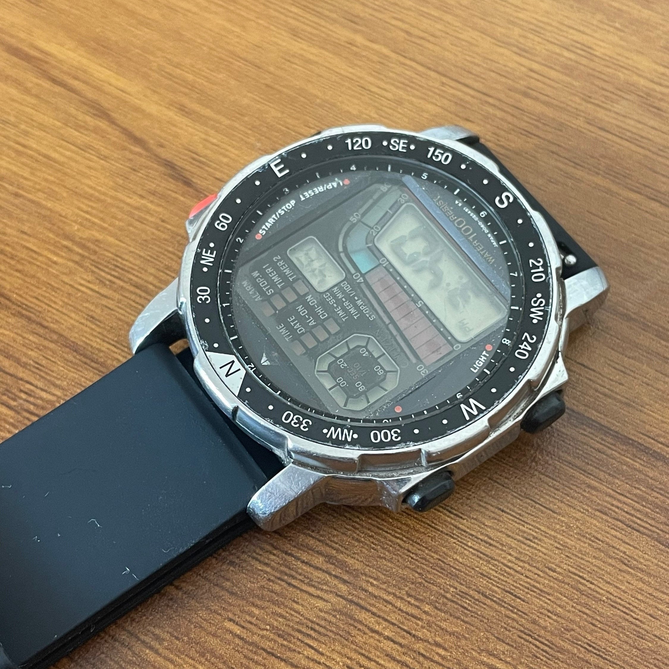 Furbo 自動巻き時計 seiko orient citizen tissot Citizen Surf Timer Diver Vintage Watch. Seiko Tissot Gift