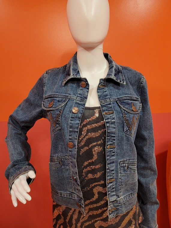 Wrangler jean jacket, Wrangler denim jacket, vint… - image 6