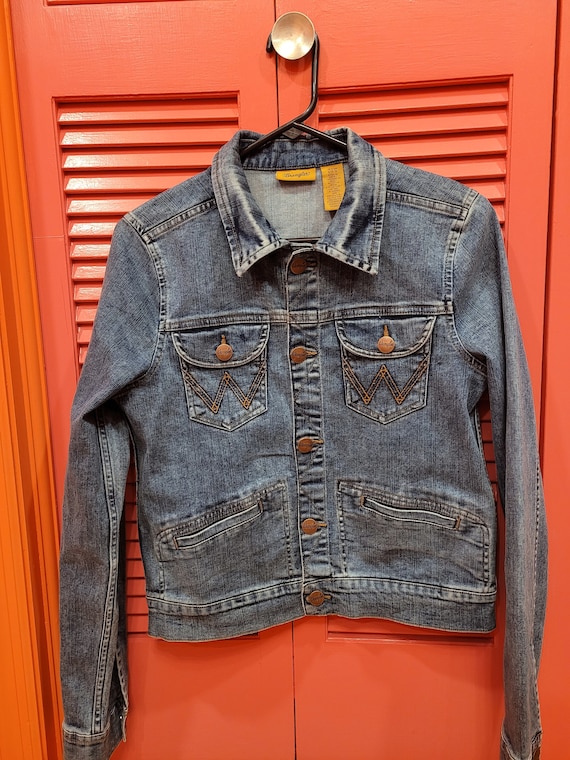 Wrangler jean jacket, Wrangler denim jacket, vint… - image 4