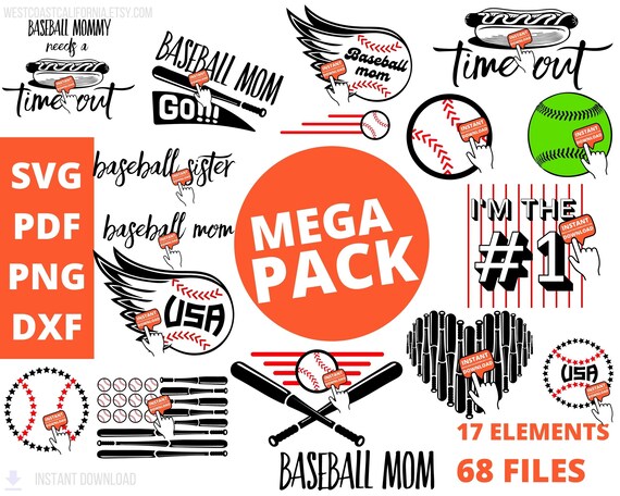 Download Baseball Svg Baseball Png Baseball Mom Svg Softball Svg Etsy