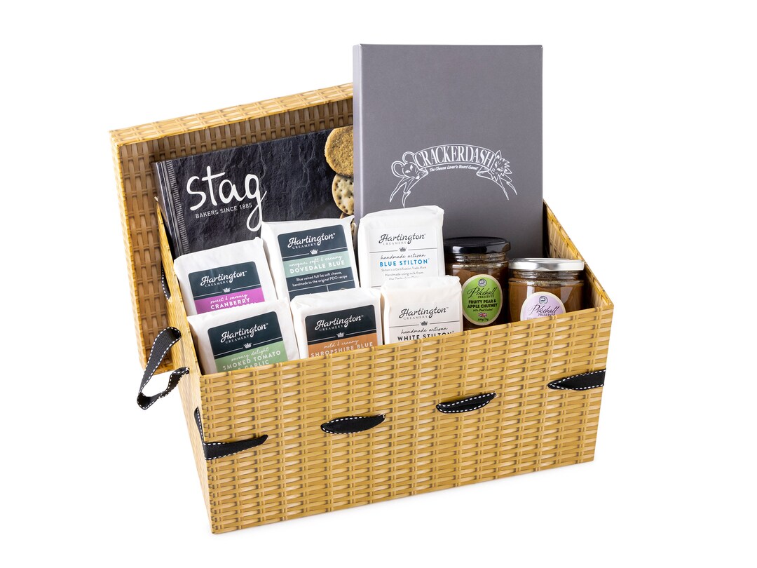 Crackerdash Game With 6 X Cheese Wedges Chutney & Biscuits Etsy