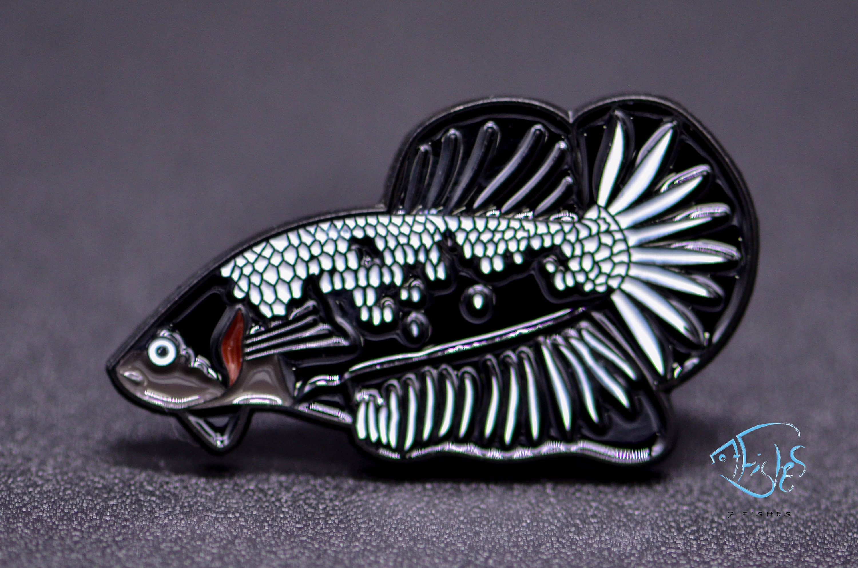 Betta - Siamese Fighting Fish Enamel Pin - Etsy