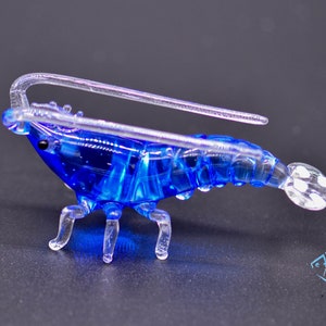 Ornamental Shrimp Glass Ornament