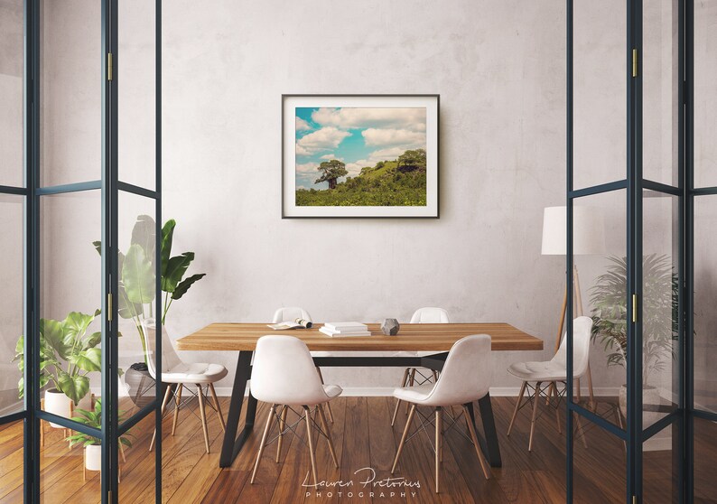 Nature Wall Art Tree Nature Photo Print Landscape Photography Lauren Pretorius Photography African Baobab Tree 343