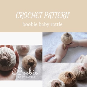 MUSTER NUR: Baby Rassel Brust Modelle Stillen Lehrwerkzeug Instant Pdf Download