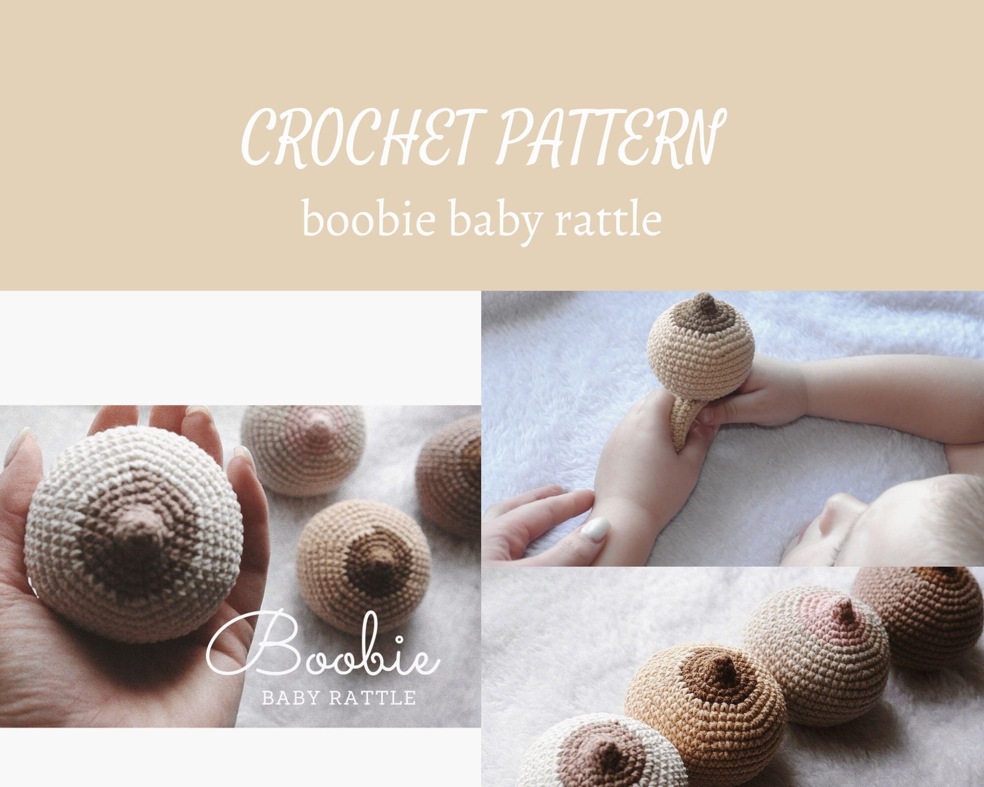 Crochet Breastfeeding Model 