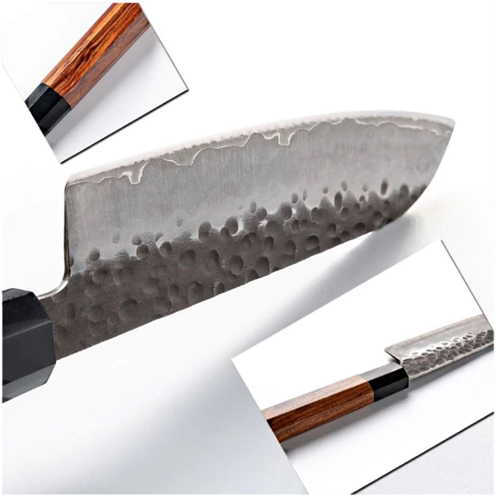 Santoku knife japanese high carbon blade chef Etsy