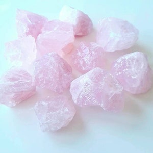 Raw Natural Rose Quartz