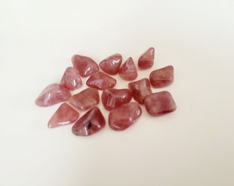 Roze/framboos aventurijn beker