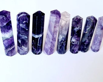 Purple Fluorite Terminated Pencil