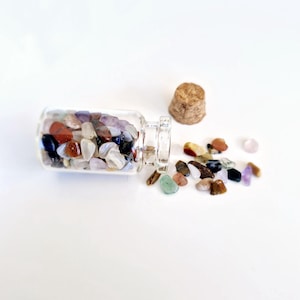 Mixed Crystal Chip Bottle