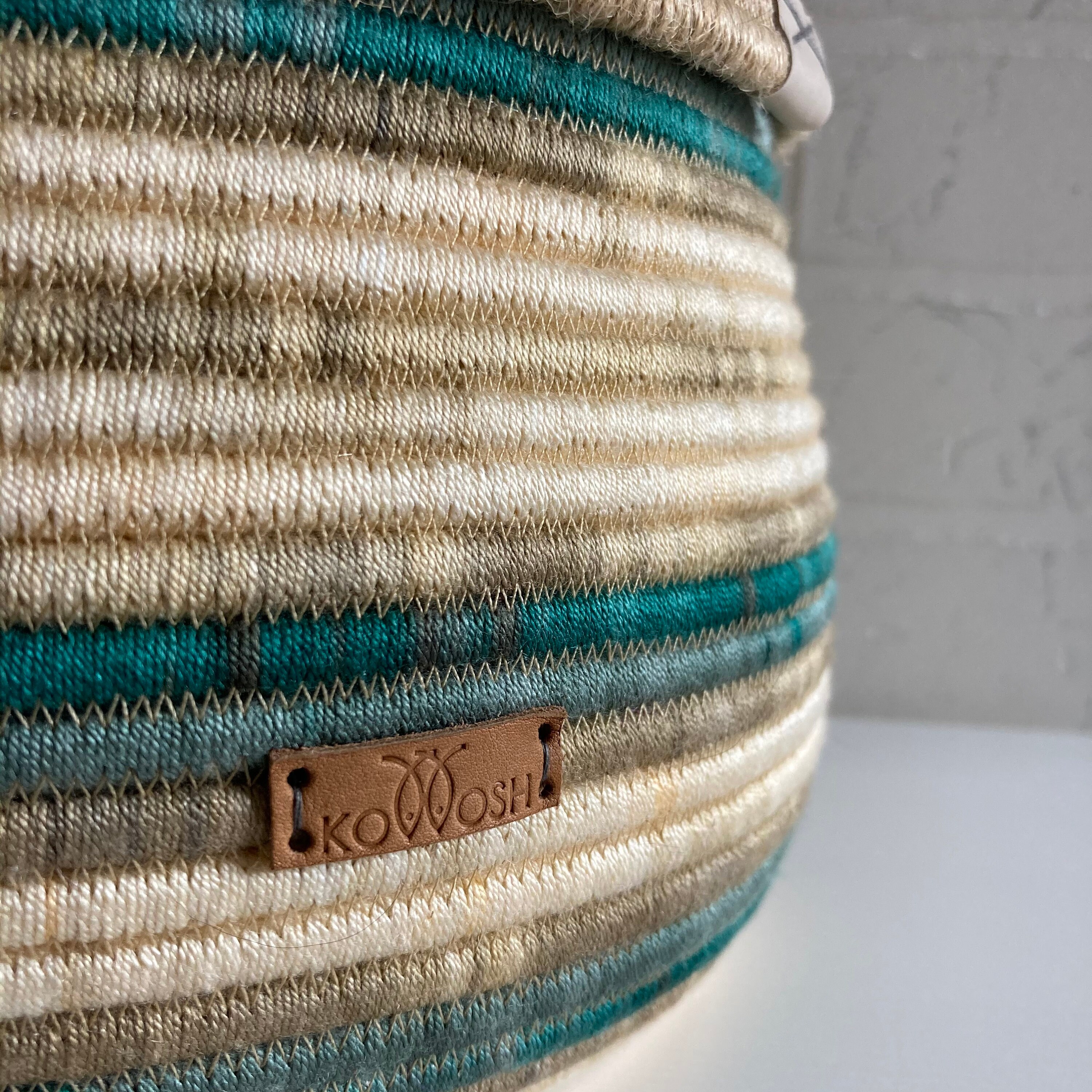 Cotton rope basket with lid Housewarming gift Etsy