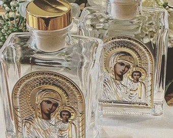 Orthodox Christening Oil Bottle | Holy Water Bottle