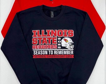 Illinois State University Season To Remember Crewneck Sweatshirt