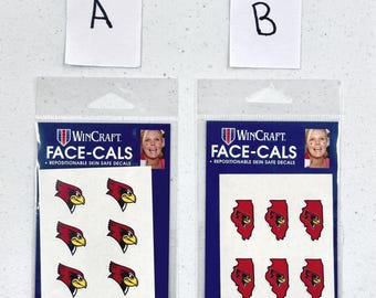 Illinois State Redbird Face Sticker