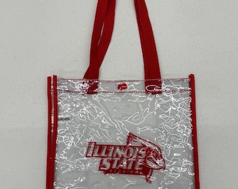 Illinois State Redbirds Clear Tote bag!